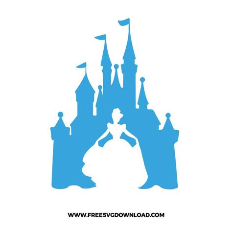 Cinderella Svg, Fairy Tale Projects, Disney Archives, Cinderella Silhouette, Disney Svgs, Military Scrapbook, Disney Castles, Disney Cinderella Castle, Disney Princess Castle