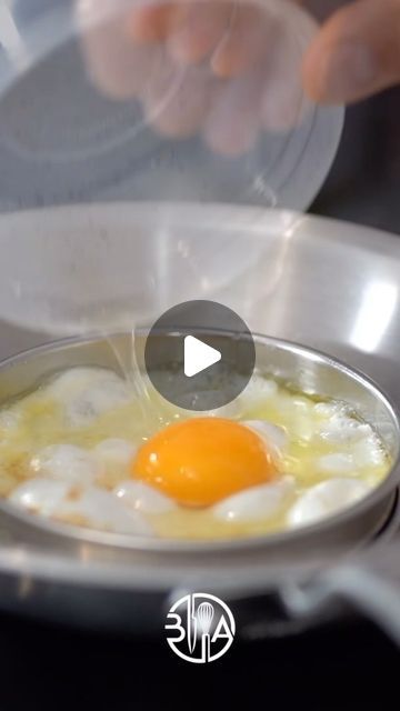 Bruno Albouze on Instagram: "How To Cook Eggs In A Stainless Steel Pan Without Skicking 
.
1. Wipe clean & cold pan with oil
2. Heat up pan on medium heat 
3. Crack egg(s) 
4. Sprinkle a light pinch of salt on pan
5. Add fat: olive oil + butter, or duck fat 
6. Add egg(s)
7. Cook on medium heat, be gentle 🐣
8. Season with fleur de sel, pepper, parmigiano and herbs 
9. Bon appétit 😋 
.
#brunoalbouze #cooking #cuisine #eggs #youtube #short #skills #tips #recipe #recipe #reels #homemade #howto #healthyfood #healthylifestyle #fitness #" Bruno Albouze, Egg Poacher Pan, Cook Eggs, Olive Oil Butter, Stainless Steel Pan, Egg Poacher, Duck Fat, Egg Cooker, Cracked Egg