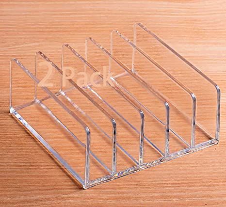 Mail Organizer Countertop, Bedroom Closet Shelves, Acrylic Desk Organizer, Desk Drawer Organisation, Makeup Palette Organization, Storage Closet Shelving, Money Organizer, Palette Organizer, Clear Desk