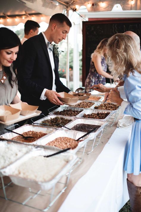 Chipotle Cuisine Chipotle Catering Wedding, Chipotle Wedding Catering, Bbq Catering Wedding, Bbq At Wedding Receptions, Bbq Wedding Reception Food Buffet, Catering Your Own Wedding, Cheap Wedding Snacks, Bbq Wedding Reception Food, Casual Wedding Food