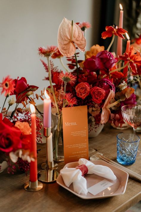 Back Garden Wedding, Modern Wedding Inspiration, Marquee Wedding, Orange Wedding, Wedding Table Settings, Wedding Business, Business Building, Big Wedding, Wedding Mood