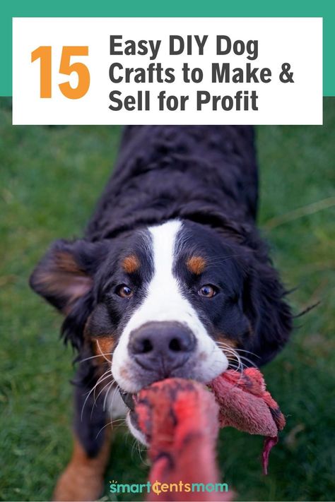 As a craft entrepreneur, choosing to add dog crafts to make and sell in your store is a great idea! According to Etsy, the most profitable crafts to sell online are the ones that are personalized, follow trends, and offer unique images in your posts. Pet Things To Make And Sell, Pet Items For Craft Shows, Dog Gifts To Make And Sell, Pet Crafts To Make And Sell, Dog Related Crafts To Sell, Dog Toys To Make And Sell, Diy Dog Toys To Sell, Crafts For Pets To Sell, Dog Themed Crafts To Sell