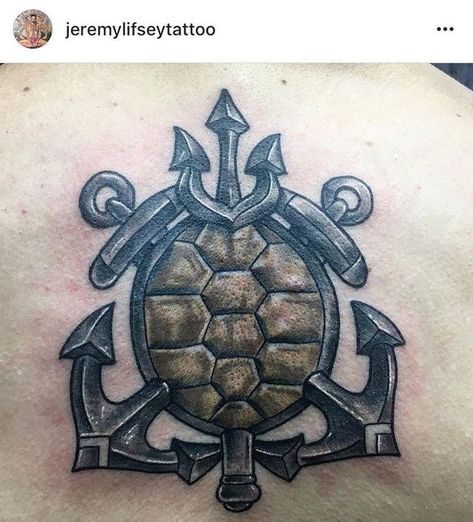 Shellback Tattoo, Golden Dragon Tattoo, Giant Tattoo, Naval Tattoos, Traditional Panther Tattoo, Nautical Tattoo Sleeve, Navy Tattoos, Rooster Tattoo, Sailor Tattoos