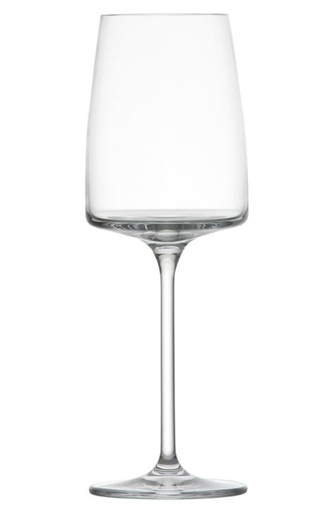 Free shipping and returns on Schott Zwiesel Sensa Set of 6 White Wine Glasses at Nordstrom.com. Enhance the fresh, crisp flavor of your wine with lead-free glasses featuring a wide bowl for aeration that tapers at the opening to keep aromas locked within. The patented, titanium-based crystal is break-, chip- and scratch-resistant, making this set perfect for entertaining. Fruity Wine, Wide Bowl, Schott Zwiesel, White Wine Glasses, Red Wine Glasses, Drinking Glass, White Wine, Cool Kitchens, Wine Glasses