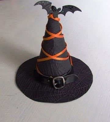 Halloween Hat Ideas, Halloween Diy Witch, Halloween Hat Craft, Halloween Smash Cake, Halloween Hats Diy, Witches Diy Decoration, Diy Halloween Scary, Halloween Witches Hat, Dulces Halloween