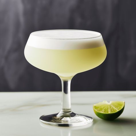 Guaro Sour Cocktail Recipe - The Guaro Sour offers a delightful balance of sweet and sour flavors, with a robust kick from the guaro. It's refreshing, citrus-forward, and has a smooth finish that lingers pleasantly on the palate. Grapefruit Margarita, Dash Recipe, Amazing Cocktails, Gin Sour, Cocktail Bitters, Sweet Cocktails, Gimlet, Sour Cocktail, Gin Fizz