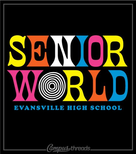 Senior World Shirt, Senior World Shirts, Senior Class Shirts 2023 Creative, Class Shirts Sophomore, Senior Logo 2023, Aesthetic Senior Shirts, Class T Shirts High School, Class Of 23 Shirts, Senior Shirts Ideas High School