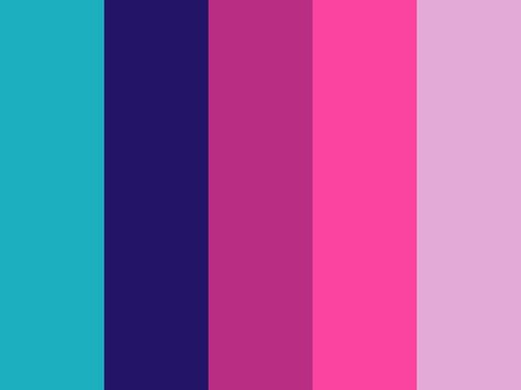 "She Had Bubblegum" by thesapphirerose blue, dark blue, dark green, dark pink, fuschia, ghake, green, lavender, light pink, light purple Dark Blue Pink Color Palette, Pink Blue Purple Color Palette, Neon Pink And Blue Color Palettes, Pink Blue Violet Color Palette, Cobalt Blue And Pink, Viva Magenta Pallete, Young Dylan, Bubblegum Color, Palette Blue