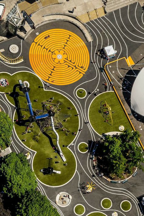 Public park and urban spaces #Publicpark #urbanspaces #urbanlandscape Playgrounds Architecture, Urban Playground, Landscape Design Drawings, Europa Park, Urban Landscape Design, Public Space Design, Children Park, Park Landscape, Landscape Design Plans