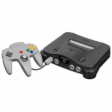 Nintendo 64 System - Video Game Console (Renewed) N64 Games, Top Gadgets, Retro Games Console, Video Games Nintendo, Retro Videos, Ocarina Of Time, Console Accessories, Game Boy, Gaming Console