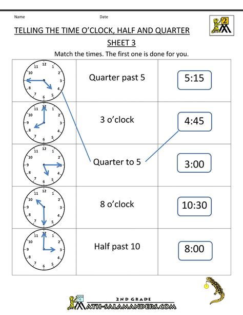 Clock Problems for 2nd Grade | clock Half and Quarter Sheet 3 O'clock Half and Quarter Sheet 3 ... Quarter To And Quarter Past Worksheets, Worksheet On Time For Class 2, Worksheet On Time For Grade 2, Clock Worksheet 3rd Grade, Quarter Past And Quarter To Activities, Time Worksheet For Class 4, Telling Time Worksheets 2nd Grade, Clock Worksheets For Grade 1, Clock Worksheets 2nd Grade