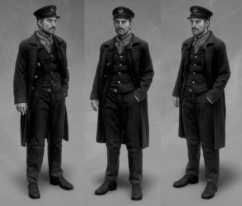 ArtStation - Ephraim Winslow - The Lighthouse, Josh Swarbrick The Lighthouse Costume, Light House Keeper, Lighthouse Keeper Character Design, Lighthouse Keeper Outfit, The Lighthouse Aesthetic, Lighthouse Keeper Aesthetic, Ephraim Winslow, The Lighthouse Movie, Fisherman Outfit