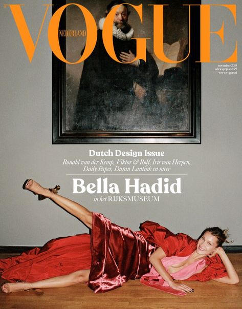 Week in Review | Bella Hadid’s New Cover, Kendall Jenner for Valentino, Kim Kardashian in SKIMS + More | Fashion Gone Rogue Vogue Netherlands, Vintage Vogue Covers, Vogue Vintage, Vogue Magazine Covers, Magazine Vogue, Hadid Sisters, High Fashion Photography, Fashion Magazine Cover, Peter Lindbergh