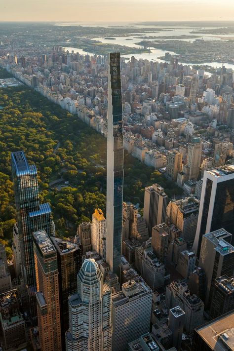 111 West 57th Street, Nyc Condo, Shop Architects, Grand Hall, World Trade Center, Burj Khalifa, Residential Building, Architectural Digest, Halle