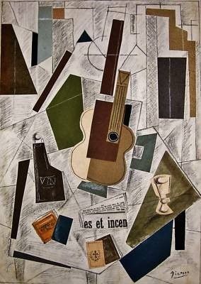 Picasso Collage, Violin Painting, خريطة ذهنية, Cubist Movement, Francis Picabia, Afrikaanse Kunst, Cubism Art, Georges Braque, Original Collage