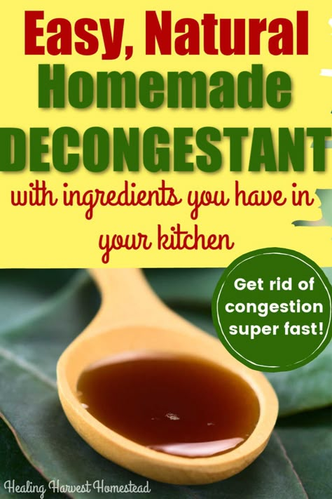 Get Rid Of Congestion Fast, Congested Nose Remedies, Natural Nasal Decongestant, Homemade Decongestant, Home Remedies For Congestion, Congestion Remedies, Natural Decongestant, Stuffy Nose Remedy, Herbal Medicine Recipes