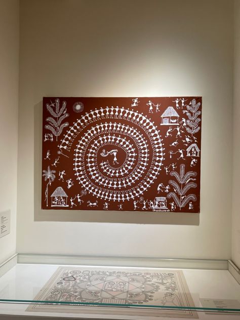 #art #aesthetic #photography #museum #aestheticphotos Photography Museum, Warli Painting, Warli Art, Traditional Wall Art, Space Decor, Indian Home, Indian Home Decor, Art Aesthetic, Digital Diary