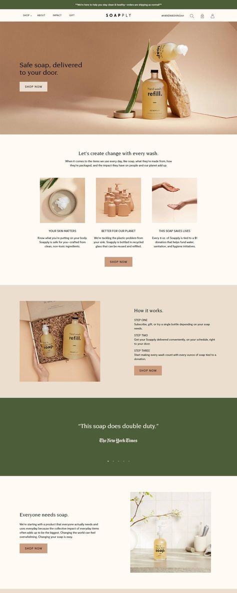 Sustainability Website, Website Design Inspiration Layout, Tech Inspiration, Creative Website Design, Modern Website Design, Ecommerce Web Design, Webdesign Inspiration, Shopify Website Design, Homepage Design