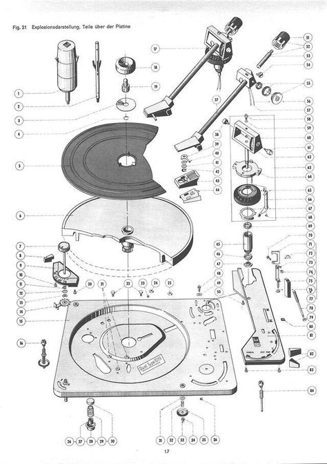 As easy as putting together an Ikea chest of drawers! Turn Table Drawing, Pizza Pies, Draw Music, Mechanical Engineering Design, Schematic Design, Technical Illustration, Industrial Design Sketch, Album Cover Art, Record Player