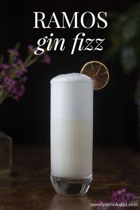 Gin Fizz Recipe, Fizz Drinks, Gin Fizz Cocktail, Ramos Gin Fizz, Famous Cocktails, Coctails Recipes, Gin Cocktail Recipes, Cocktails To Try, The Big Easy