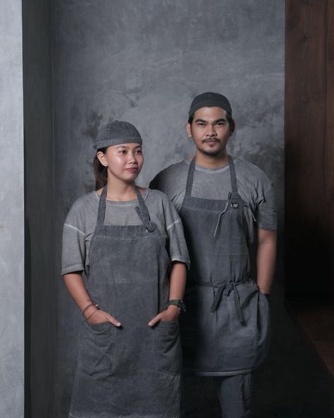 We can develop uniform specially for your restaurant with unique design. Send us message for the order. Brand Identity, Restaurant Uniform, Restaurant Uniforms, Cool Restaurant, Uniform Design, The Order, Unique Design, Unique Designs, Restaurant