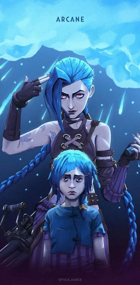 Arcane Twitter, Arcane Artwork, Jinx Fanart, Arcane Wallpaper, Jhin League Of Legends, League Of Legends Poster, League Legends, Image Dbz, Jinx League Of Legends