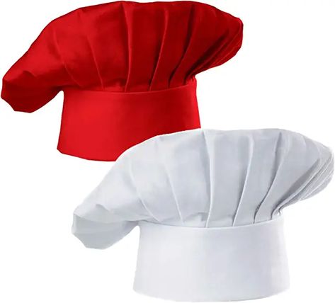 Women's Chef Hat, Baker Kitchen, Chef Hats For Kids, Chef Cap, Old Lady Costume, Bakers Kitchen, Kids Wigs, Female Chef, Cooking Utensils Set