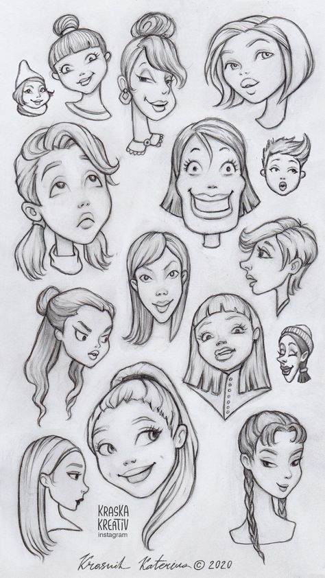 character head sketches Drawing Cartoon Faces Easy, How To Draw A Comic Character, Drawing People Faces Cartoon, Comic Book Drawing Sketches, Cartoon Art Styles Eyes, Cartoon Face Sketch, Art Styles Eyes, Cartoon Face Reference, Happy Expression Drawing