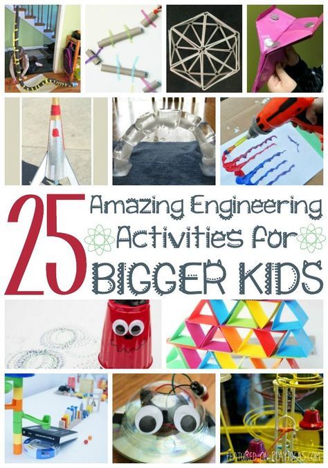 25 Amazing Engineering Ideas for Bigger Kids Diy Engineering Projects, Engineering Crafts For Kids, Stem Cart, Engineering Activities For Kids, Kids Engineering Projects, Engineer Humor, Engineering Challenges, Cool Experiments, Summer Sonic