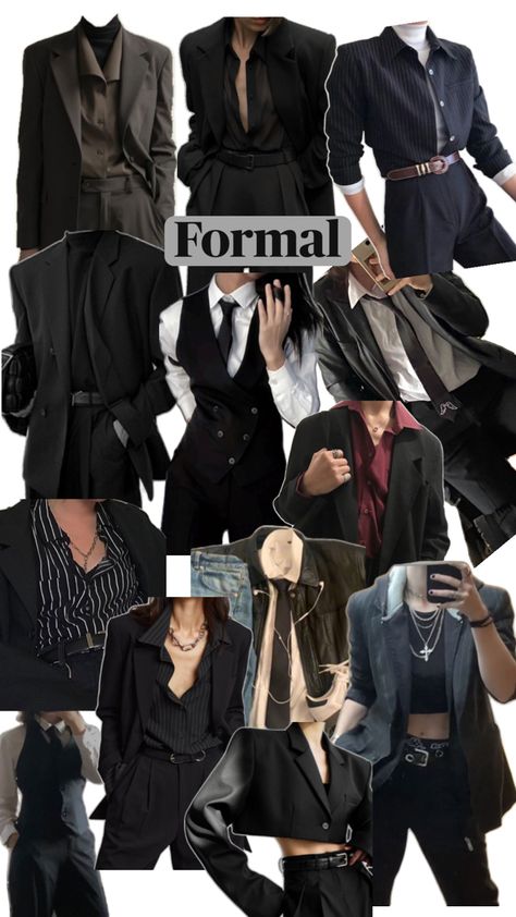 Guys Clothing Styles, Woman Suit Fashion, Formal Outfits, Quick Outfits, Tomboy Outfits, Tomboy Style Outfits, Easy Trendy Outfits, Fashion Inspiration Design, Tomboy Fashion