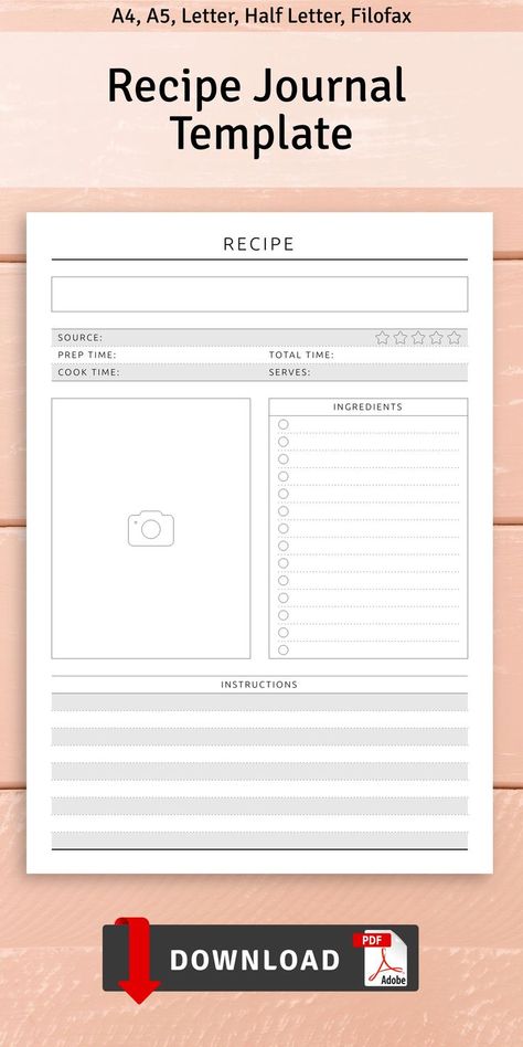 These Recipe Journal Template are perfect if you are following the Calorie Controlled diet plan. A well-written meal plan can help you eat better, save time preparing food and collect the best recipes for making delicious meals. Agenda organization ideas. Agenda ideas organizing. Routine planner. Planner design. Work planner organization. Planner aesthetic. Planners and organizers. #plannerdesignlayout #diyplannerideas #productivityplanner #diyagendaplanner #organisationideasplanners Recipe Book Free Printables, Cute Recipe Template, Pdf Recipe Template Free, Recipe Template Design, Written Recipes Aesthetic, Recipe Templates Free Printables, Good Notes Recipe Template, Goodnotes Recipe Template Free, Recipe Pages Printable Free