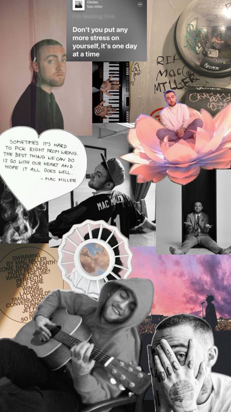 #macmiller #mac #thespins #aesthetic #circles #divinefeminine Mc Miller, Mac Miller Quotes, Quote Collage, Cute Images For Wallpaper, Cute Lockscreens, Boys Don't Cry, Iphone Wallpaper Photos, Mac Miller, Cool Wallpapers Art