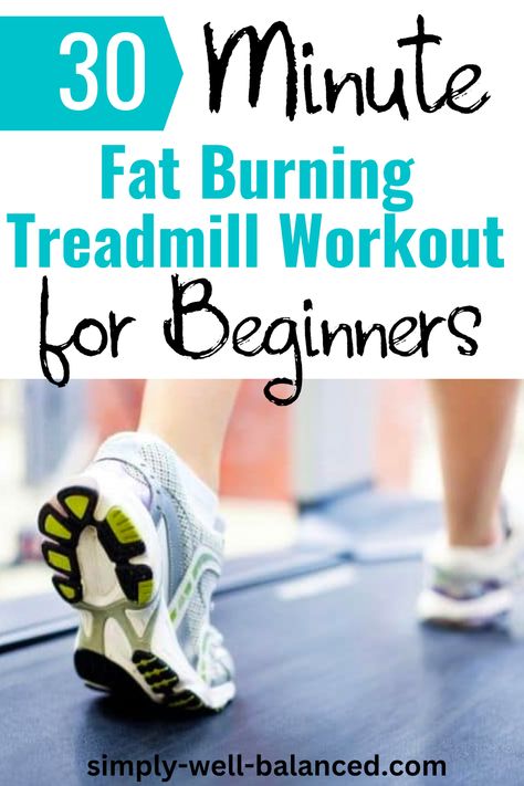 This 30 minute fat burning treadmill workout is perfect to achieve the results you are hoping for. Fat Burning Treadmill Workout, Treadmill Workout For Beginners, Beginner Treadmill Workout, 30 Minute Treadmill, Beginner Treadmill, 30 Minute Treadmill Workout, Treadmill Walking Workout, Treadmill Workout Beginner, Treadmill Workout Fat Burning