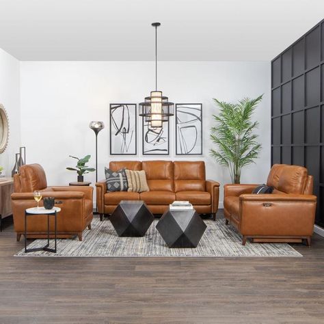 Brown living room decor