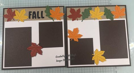 Thanksgiving Scrapbook, Couple Scrapbook, Fall Scrapbook, Memory Scrapbook, Scrapbook Ideas, Fall Thanksgiving, Scrapbooking Layouts, Scrapbook Layouts, Thanksgiving