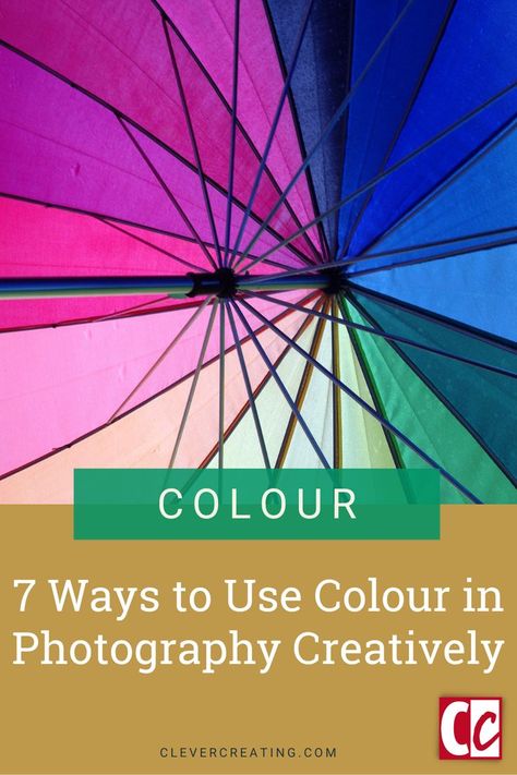 7 Ways to use colour in photography. Read them to improve your pictures. Shooting in a different way than you are used to improves your creativity and results. #usecolourinphotography #photography #color #colour #inspiration #takingpictures Color Photography Ideas, Elements Of Design Color, Selective Color Photography, Photo Splash, Warm And Cold Colours, Contrast Photography, Primary And Secondary Colors, Three Primary Colors, Photography Color