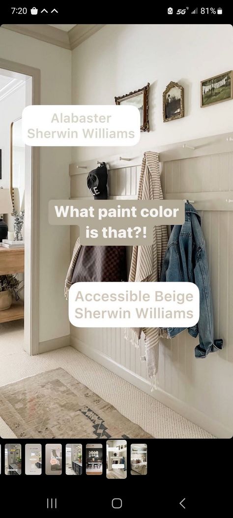 alabaster sherwin williams walls accessible beige accessible beige vs alabaster alabaster and accessible beige bathroom alabaster wall accessible beige trim colors that go with alabaster and accessible beige alabaster walls accessible beige doors sw accessible beige vs alabaster alabaster and accessible beige exterior accessible beige walls alabaster trim accessible beige with alabaster cabinets White Walls Accessible Beige Trim, Alabaster And Mindful Gray, Color Palette With Alabaster, Alabaster Walls With Accessible Beige Trim, Cream Walls With Beige Trim, Accessible Beige Palette, Alabaster Walls With Dark Trim, White Walls With Beige Trim, Alabaster Walls And Trim