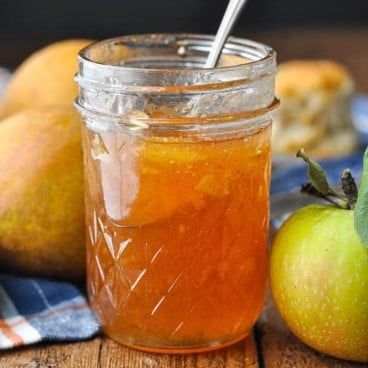 Apple Canning, Apple Jam Recipe, Canning Jams, Canning Pears, Easy Jam, Christmas Jam, Pear Jam, The Seasoned Mom, Canning Jam