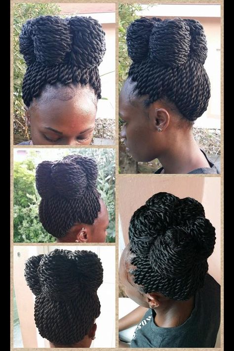 Crochet Senegalese twist updo different Black Hairstyle, Different Hair Braids, Senegalese Twist Bun, Senegalese Twist Updo, Crochet Senegalese Twist, Senegal Twist, Crochet Braids Twist, Future Hairstyles, Twist Updo