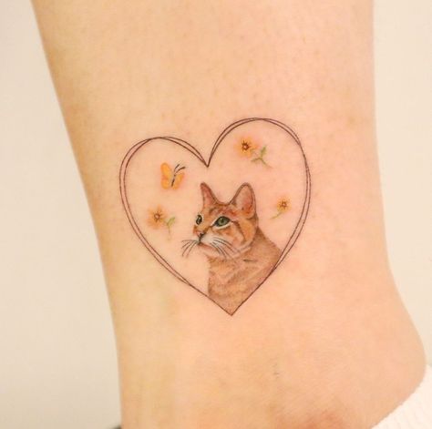 awesome cat tattoo ideas © tattoo artist ✿ Salmontattoo Austin ✧ @pettattoo.salmon ✿ ♡🧿♡🧿♡ #cattattoos #cooltattoos #inked #tattoolvoe #tattooinspiration #cats #besttattooideas Cute Pet Tattoos Simple, Cat Tribute Tattoo Ideas, Pet Tribute Tattoo Cat, Watercolor Cat Tattoos, Small Tabby Cat Tattoo, Orange And White Cat Tattoo, Brown Cat Tattoo, Orange Tabby Tattoo, Cat Tattoo In Memory