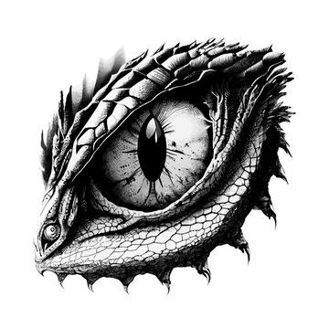 Dragon Eyes Tattoo, Dragons Eye Tattoo, Snake Eye Tattoo, Dragons Eye Drawing, Dragon Eye Sketch, Dragon Eye Tattoo, Dragons Eye Art, Dragon Eye Art, Black Dragon With Green Eyes