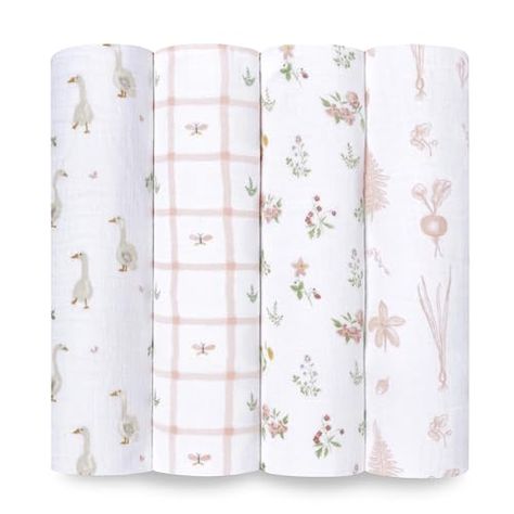 Aden Anais Swaddle, Girl Products, Baby Swaddle Wrap, Swaddle Sack, Baby Muslin Swaddle, Muslin Baby Blankets, Country Floral, Swaddle Blankets, Muslin Swaddle Blanket