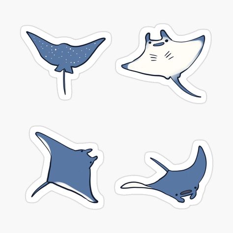 Get my art printed on awesome products. Support me at Redbubble #RBandME: https://www.redbubble.com/i/sticker/sting-ray-drawing-pack-by-Mayarart/158108227.EJUG5?asc=u Sting Ray Drawings, Sting Ray Art, Funny Sea Animals, Ray Drawing, Manta Ray Art, Birthday Drawing, Cartoon Sea Animals, Design Stickers, Parking Spot