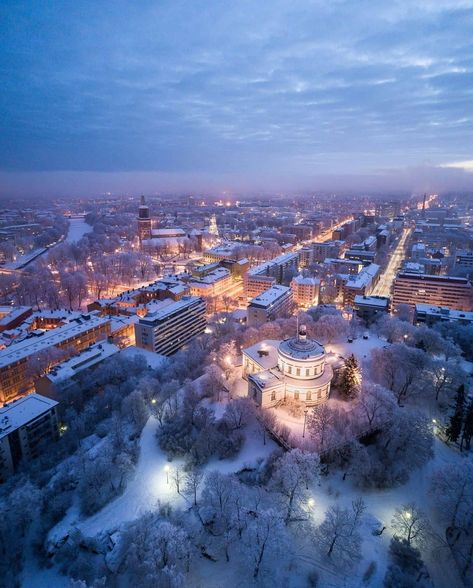 Turku Finland Finland Country, Have A Nice Week, Turku Finland, Finland Travel, Nordic Countries, City Photography, Drone Photography, Aerial Photography, Winter Photography