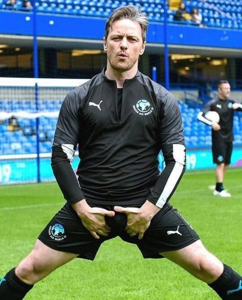 James Mcavoy Shirtless, Soccer Aid, George Mackay, James 3, Scottish Actors, Charles Xavier, James Mcavoy, Michael Fassbender, Celebrities Male