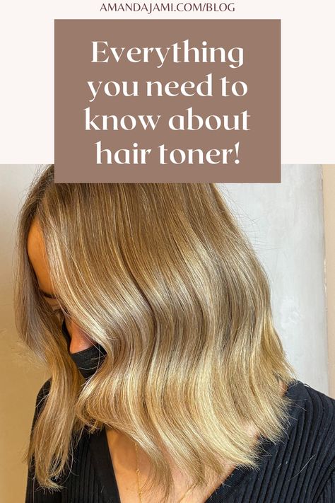 Clear Toner For Hair, Diy Hair Toner Blonde, Lightening Blonde Hair, Using Toner On Blonde Hair, How To Darken Highlights, Toner For Highlighted Hair, Toner For Highlights On Dark Hair, Toner To Darken Highlights, How To Use Toner On Hair