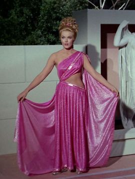 Who Mourns for Adonis - Star Trek TOS Star Trek Outfits, Leslie Parrish, Star Trek Fashion, Star Trek Costume, Star Trek 1966, Robes Glamour, Star Trek Original Series, Star Trek Images, Star Trek Characters