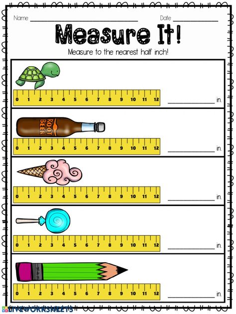 Measuring Length online activity for Grade 2. You can do the exercises online or download the worksheet as pdf. Math Measurement Activities, Worksheet For Class 2, Measuring Length, Measurement Worksheets, Math Practice Worksheets, Measurement Activities, 2nd Grade Math Worksheets, Math Measurement, 2nd Grade Worksheets