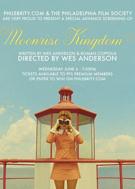 Moonrise Kingdom. Wes Anderson Movies Posters, Wes Anderson Poster, Directed By Wes Anderson, Kingdom Movie, Damien Chazelle, Wes Anderson Movies, Wes Anderson Films, Movie Nerd, Moonrise Kingdom