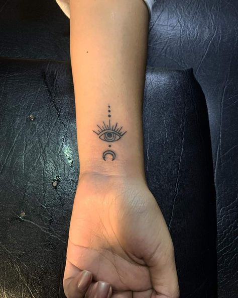 Third Eye Wrist Tattoo, Evil Eye Wrist Tattoos For Women, Evil Eye Dream Catcher Tattoo, Intuition Eye Tattoo Meaning, Third Eye Tattoo For Women, Intuition Eye Tattoo, Tattoo Word Fonts, Third Eye Tattoos, Butterfly Tattoos On Arm